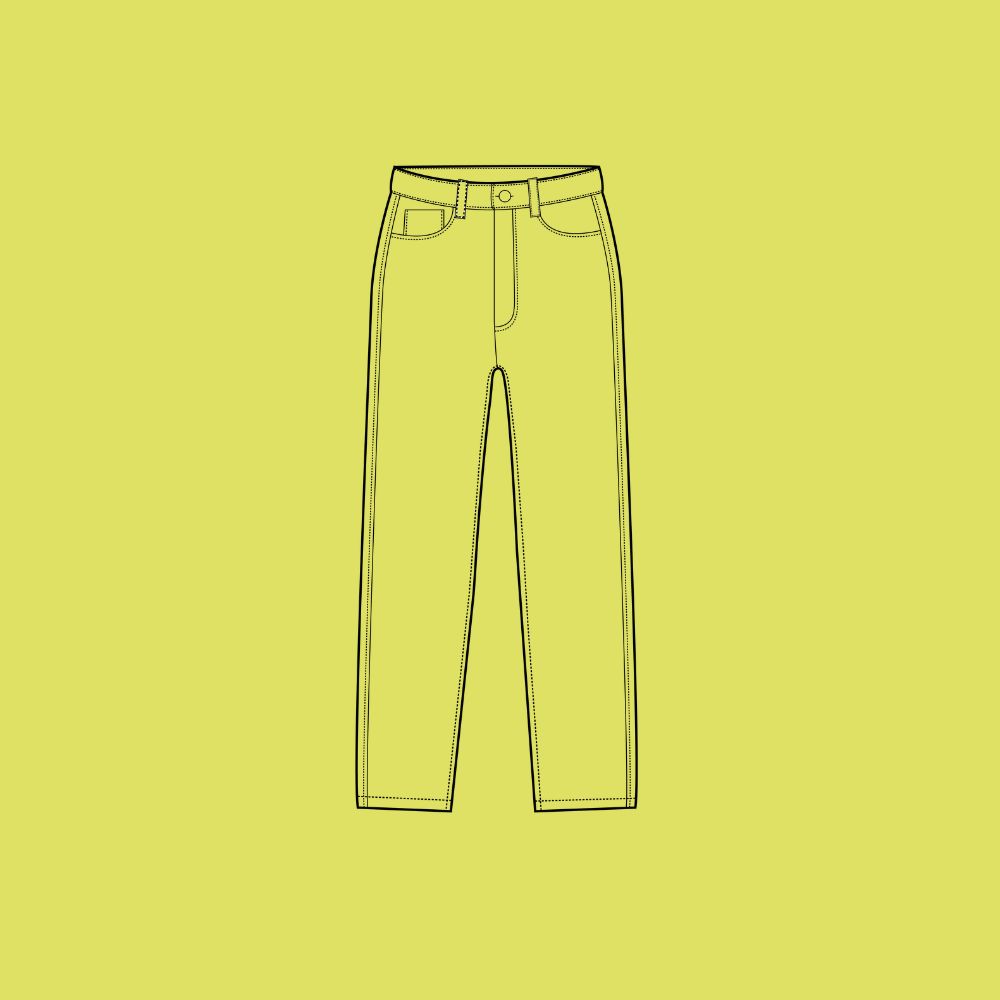 Pantalon recto