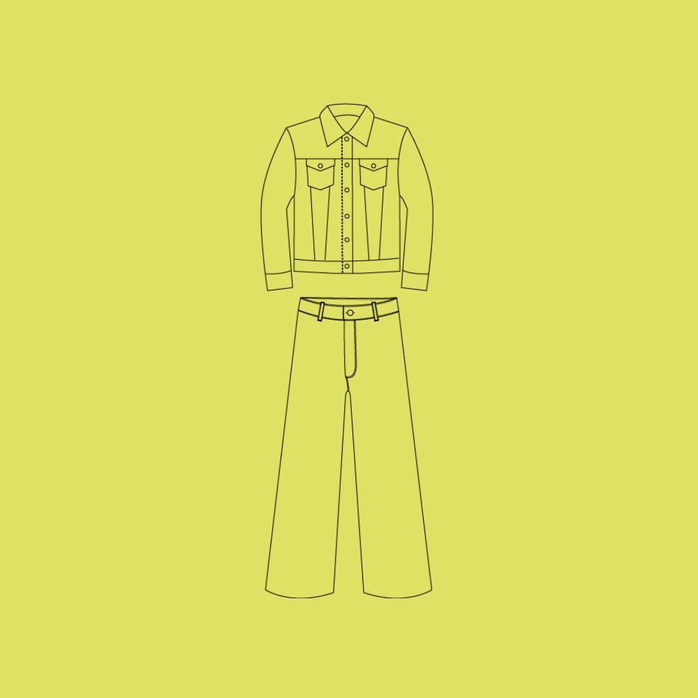 Chaqueta Clásica + Pantalón Wideleg
