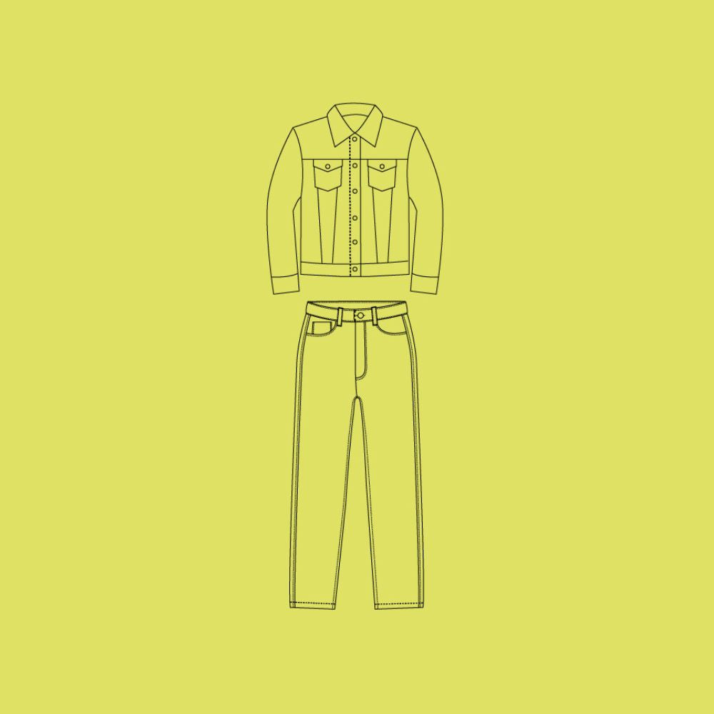 Chaqueta Clásica + Pantalón Recto