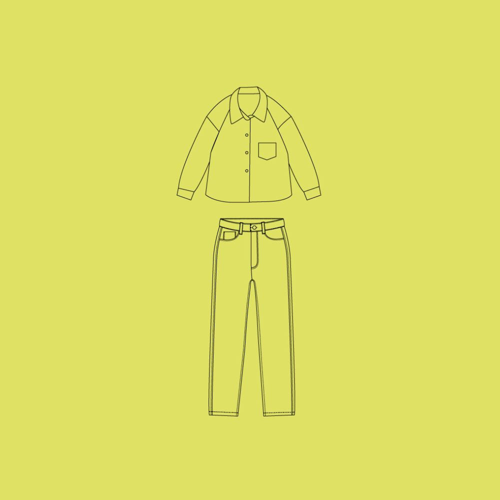 Sobrecamisa + Pantalon Recto