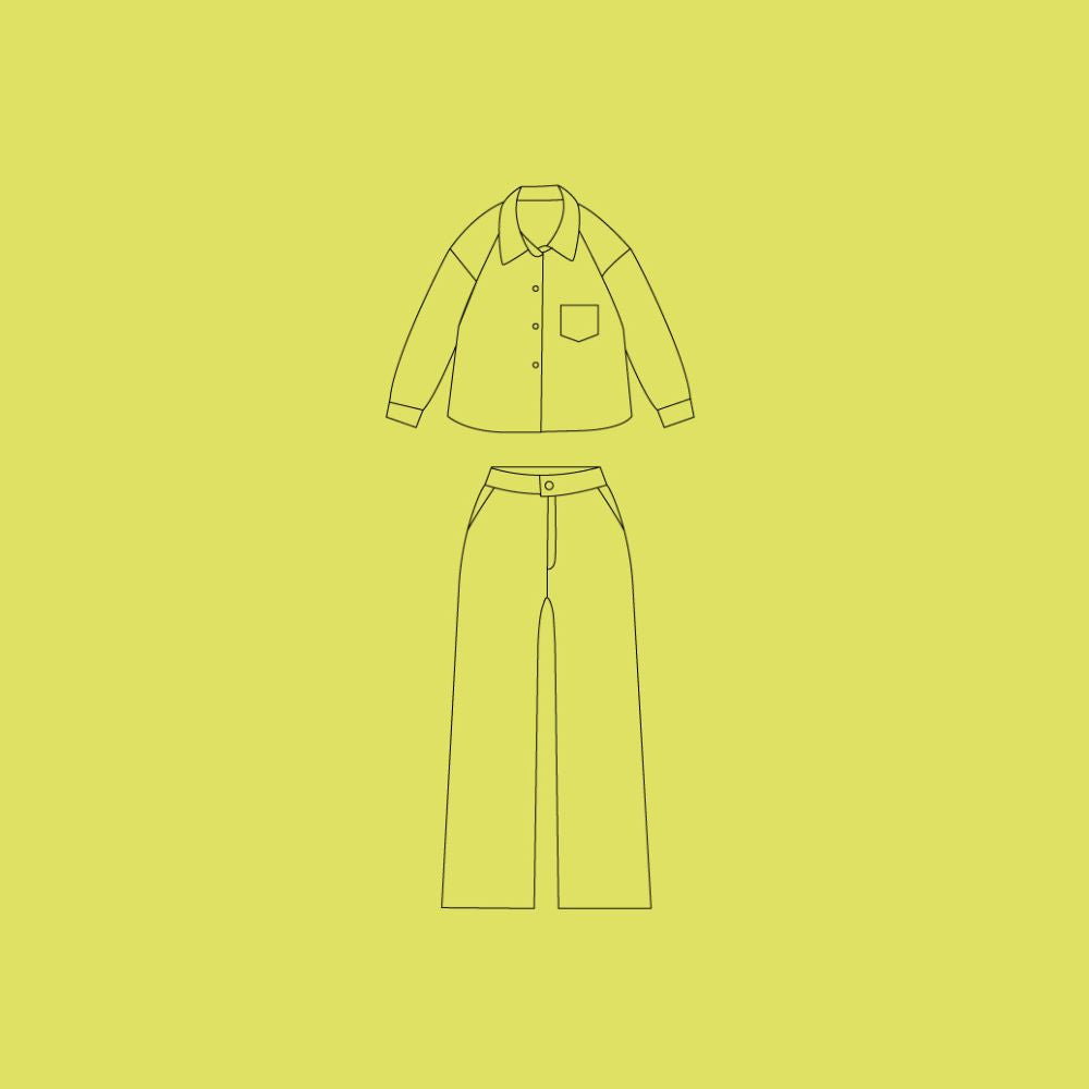 Sobrecamisa + Pantalón con Elastico