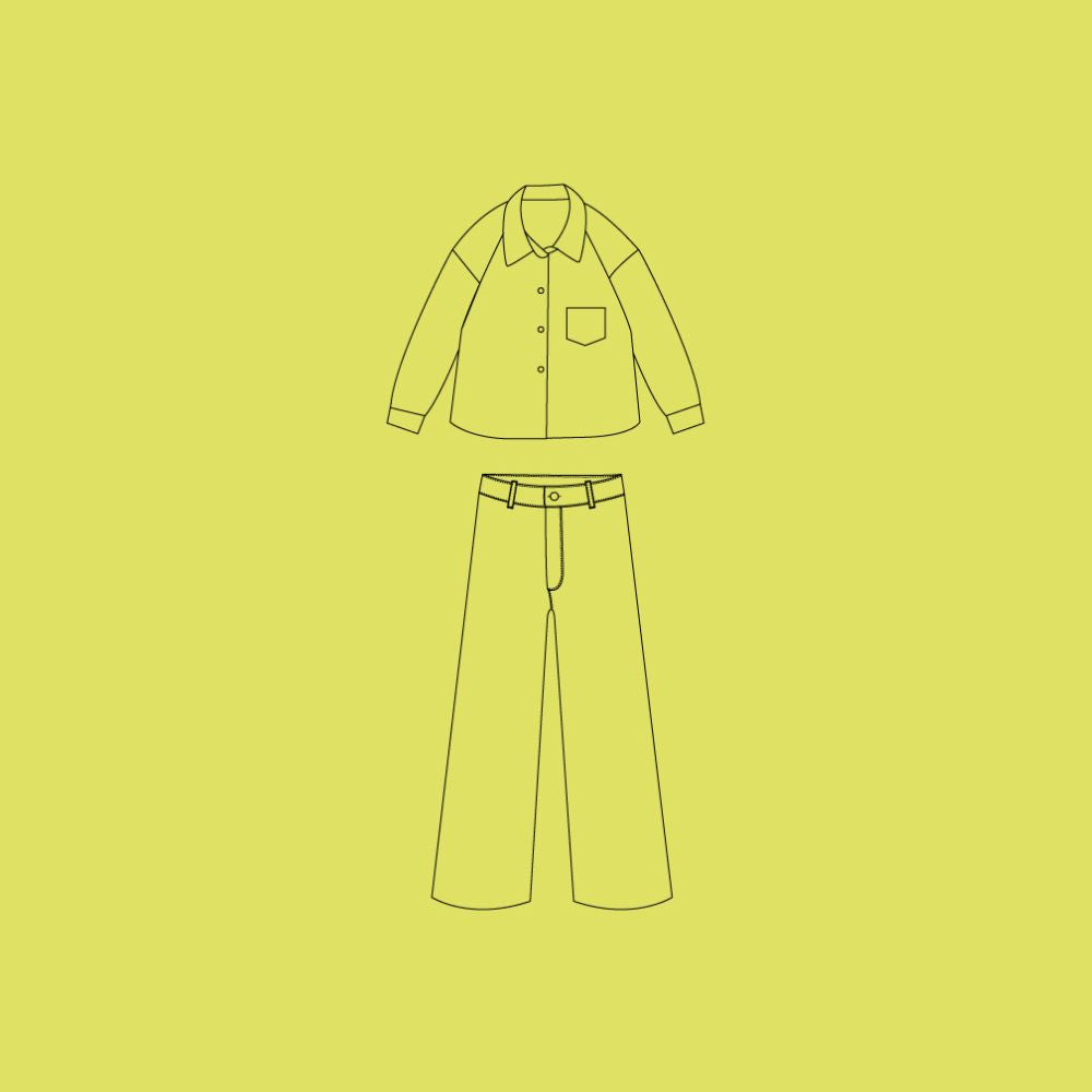 Sobrecamisa + Pantalón Wideleg