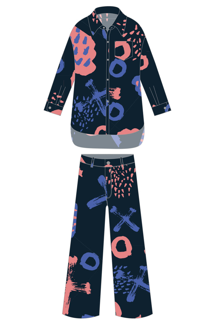 Set Xoxo Blue