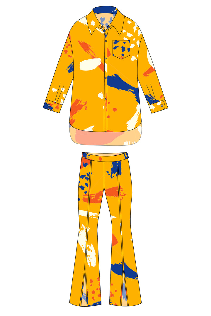 Set Messy Yellow