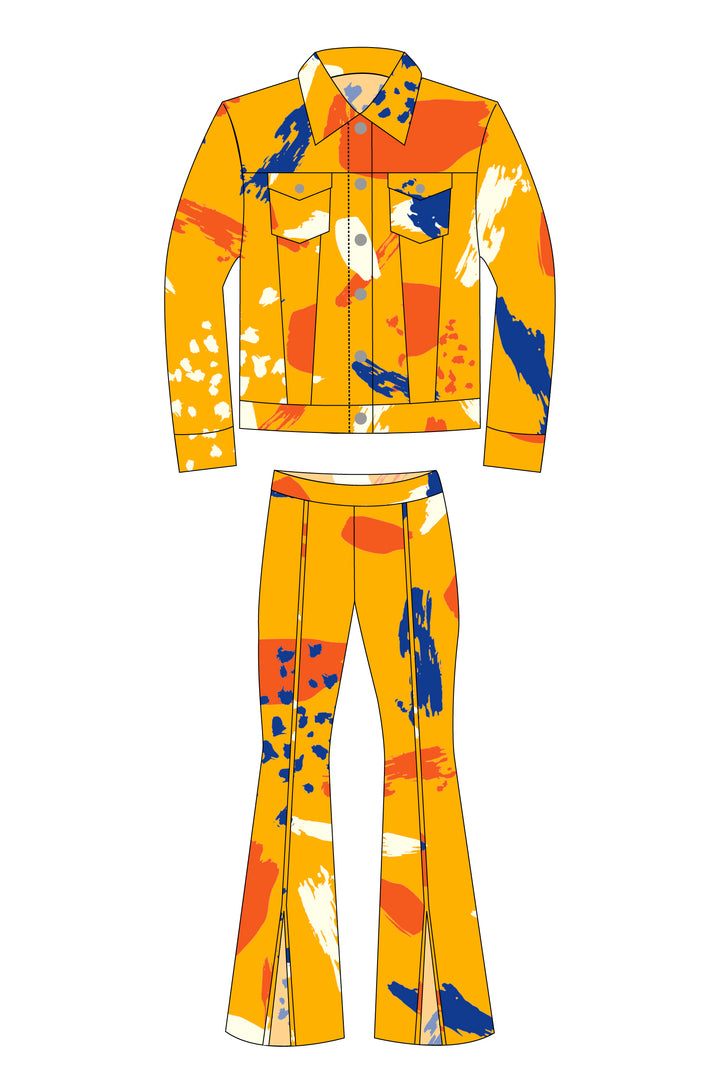 Set Messy Yellow