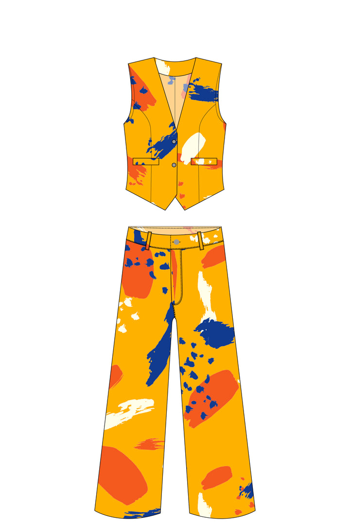 Set Messy Yellow