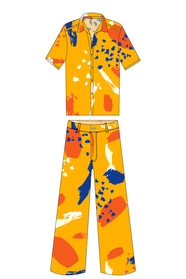 Set Messy Yellow