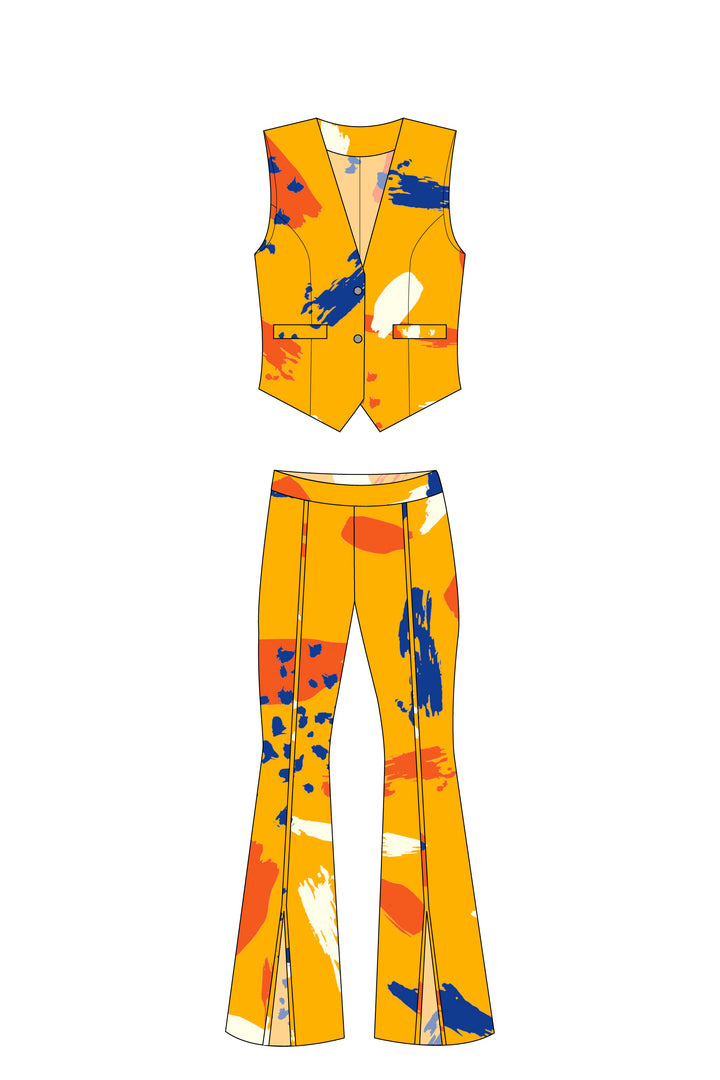 Set Messy Yellow