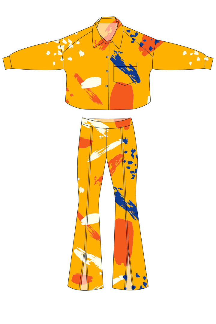 Set Messy Yellow