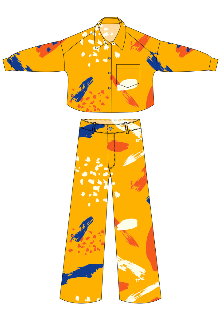 Set Messy Yellow