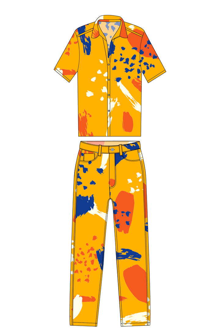 Set Messy Yellow