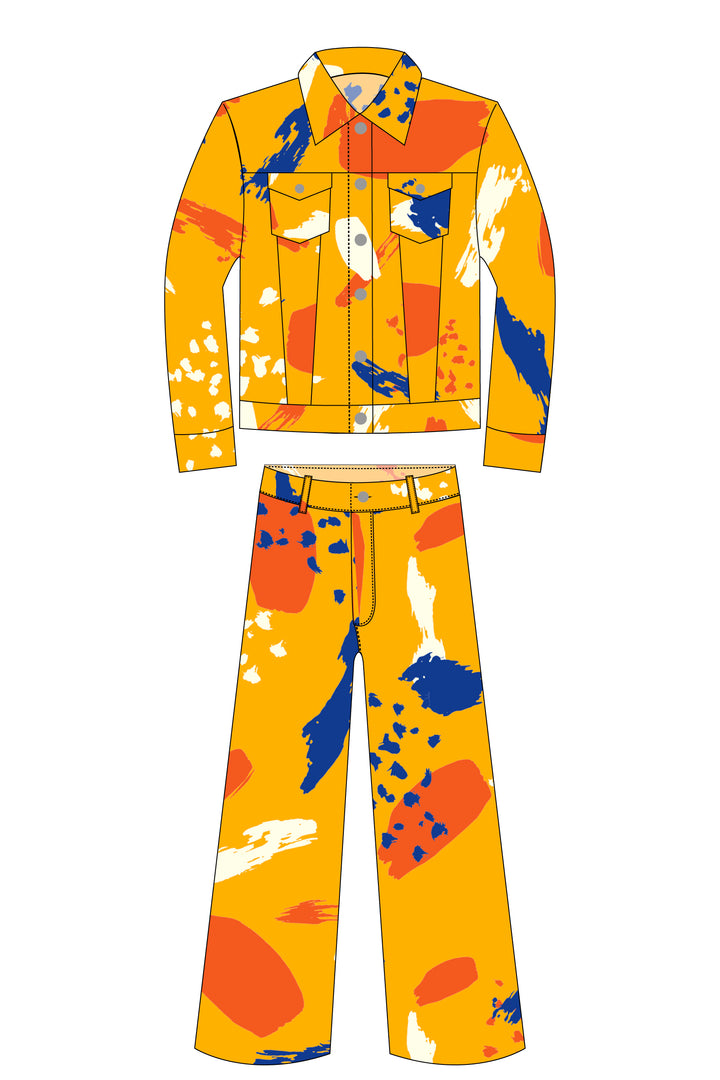 Set Messy Yellow