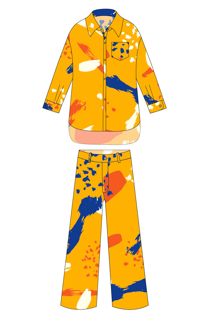 Set Messy Yellow