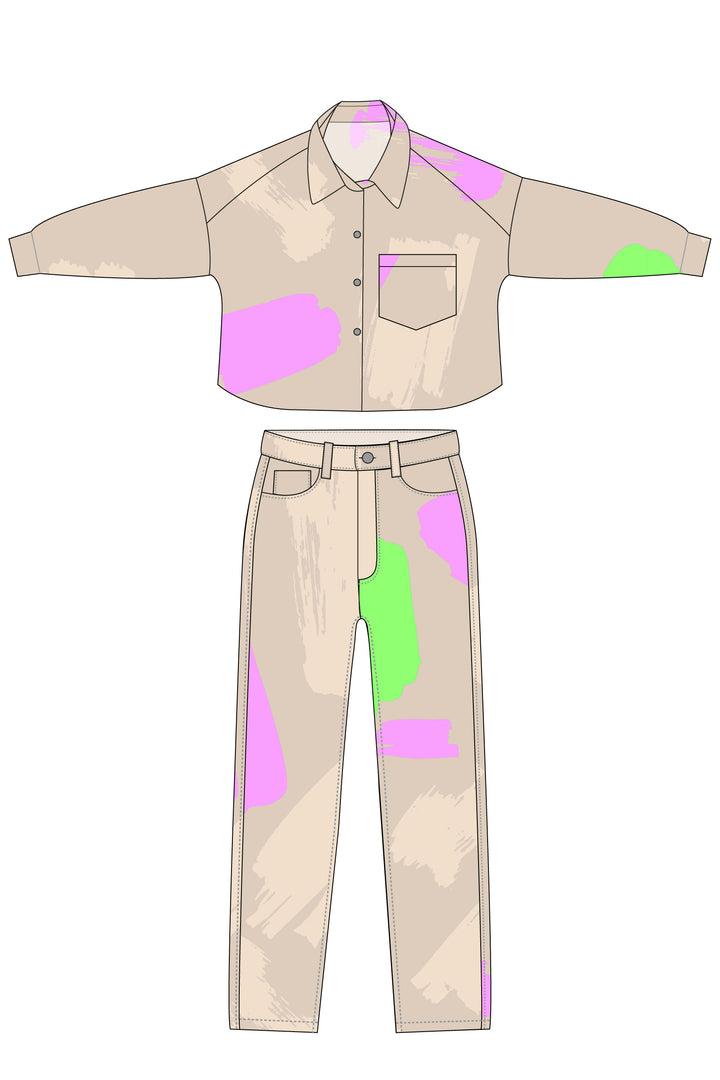 Set Beige in Trouble
