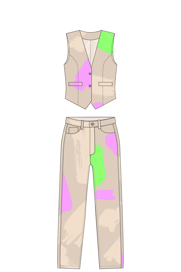 Set Beige in Trouble