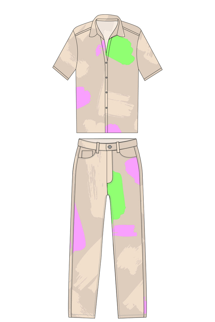 Set Beige in Trouble