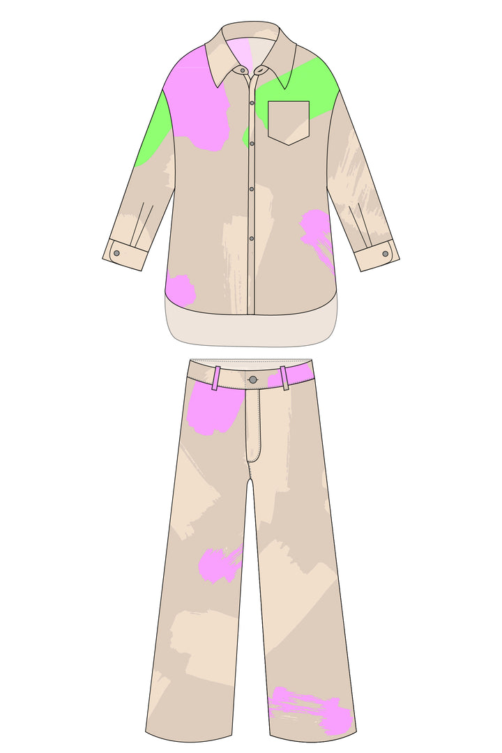Set Beige in Trouble