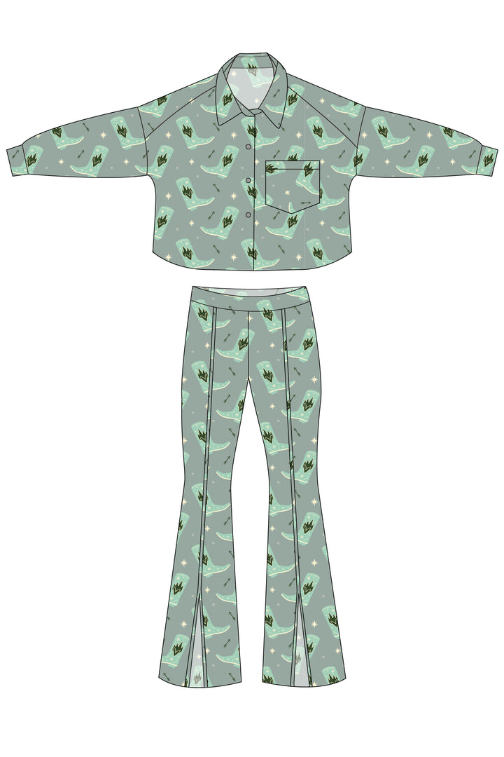 Set Daisy Boots