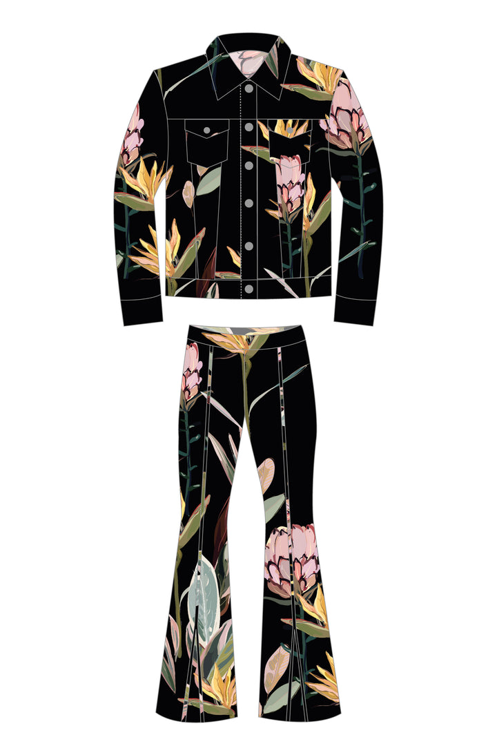 Set Tropical Black