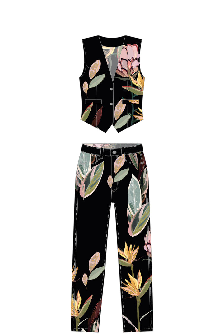 Set Tropical Black