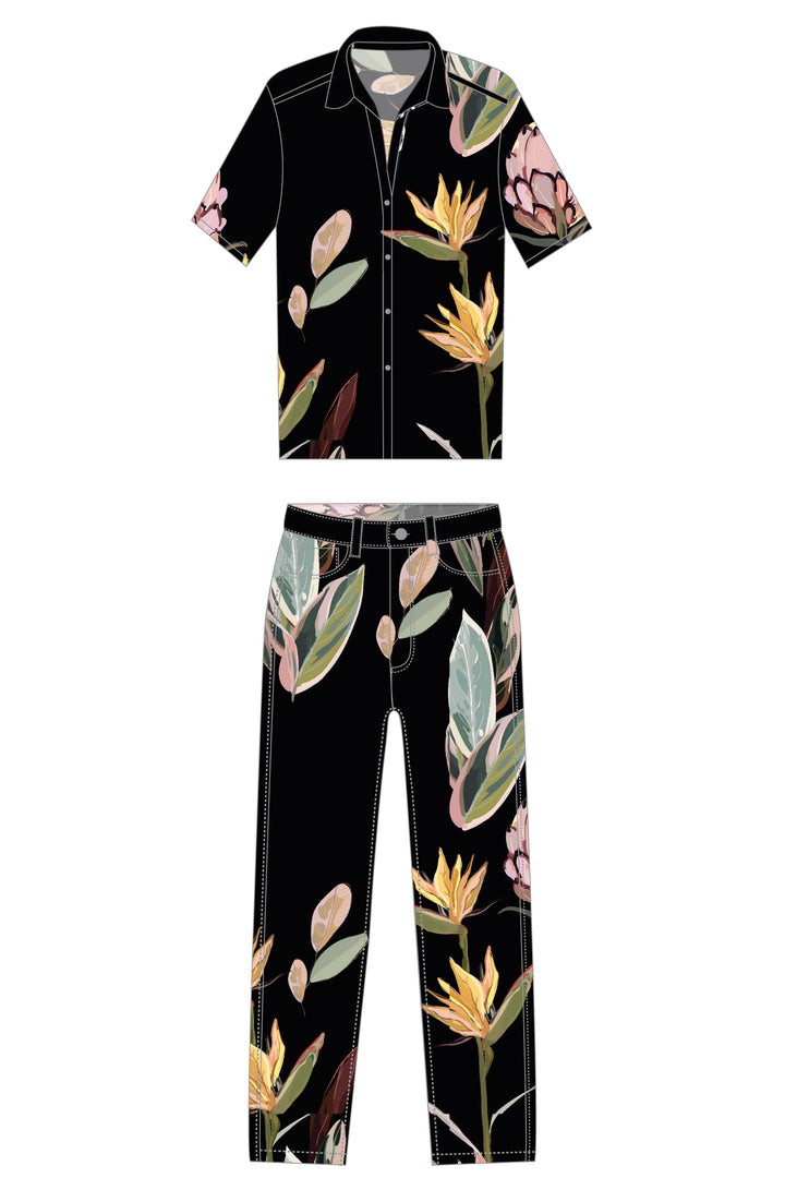Set Tropical Black