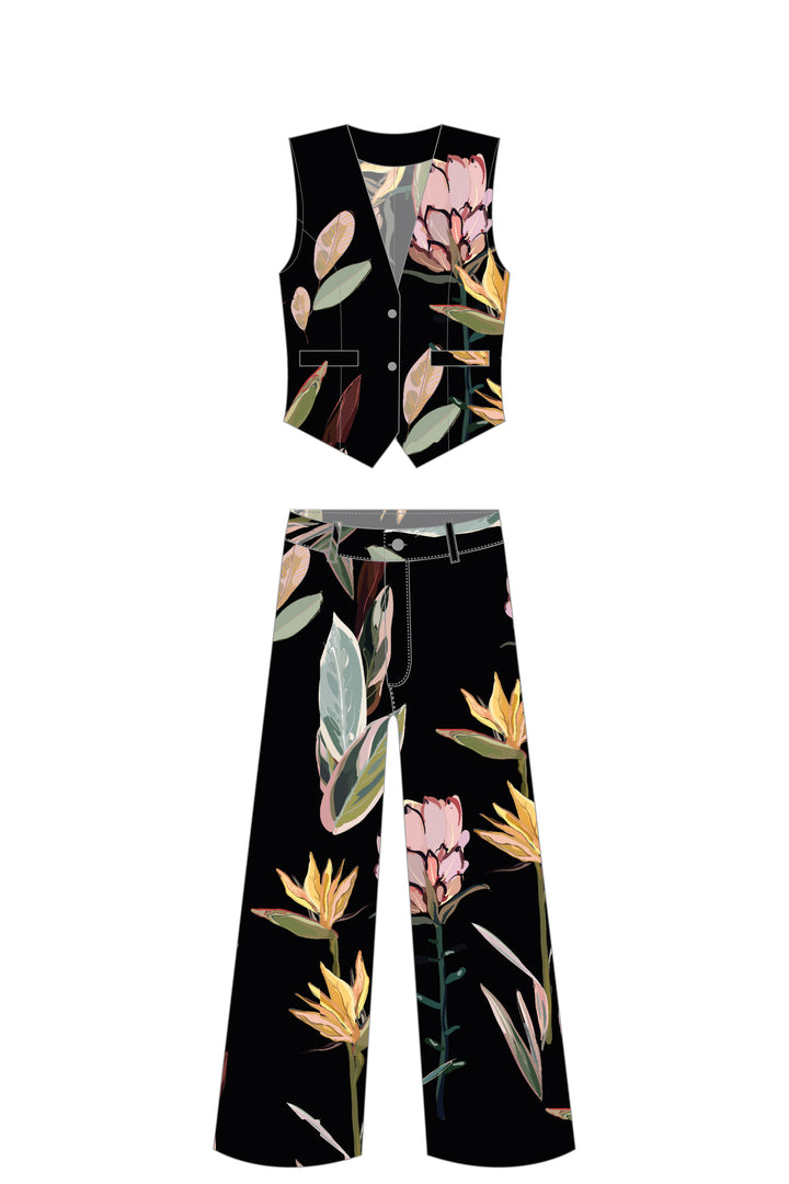 Set Tropical Black