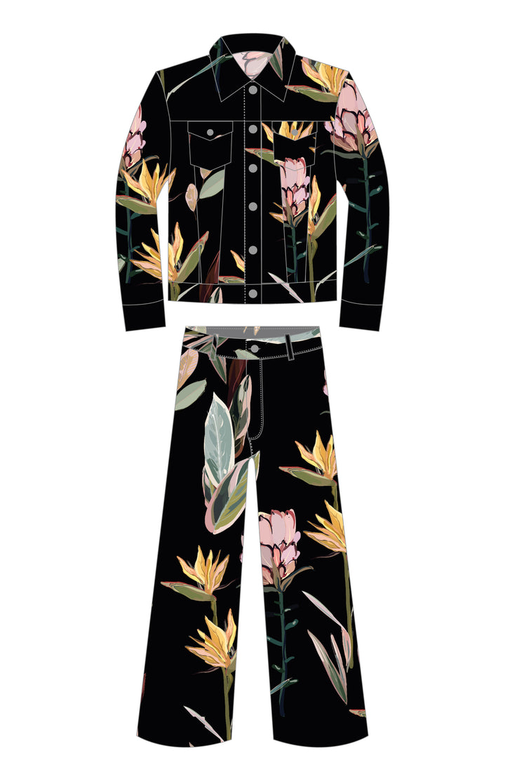 Set Tropical Black