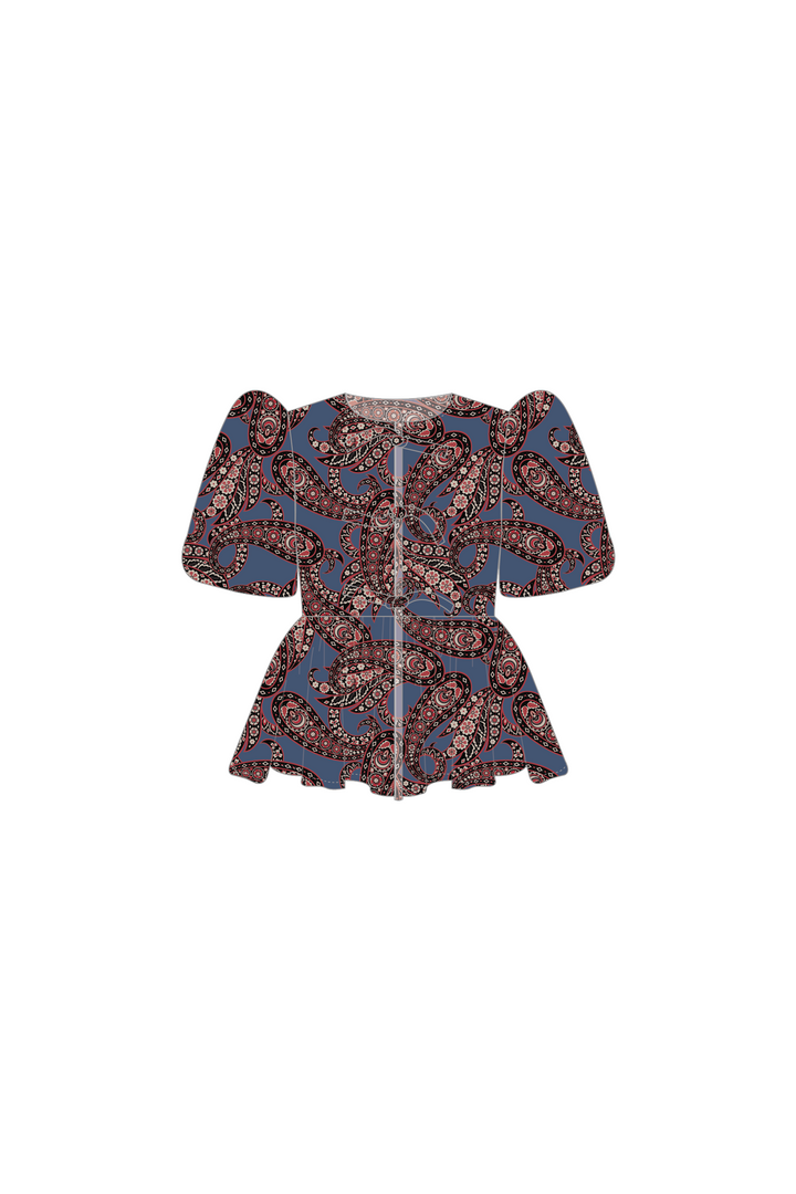Blusa Manga Globo
