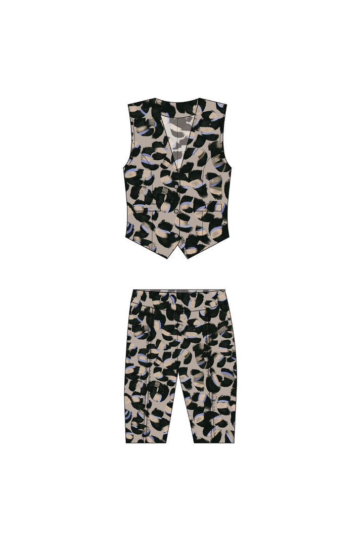 Set Coral in Beige