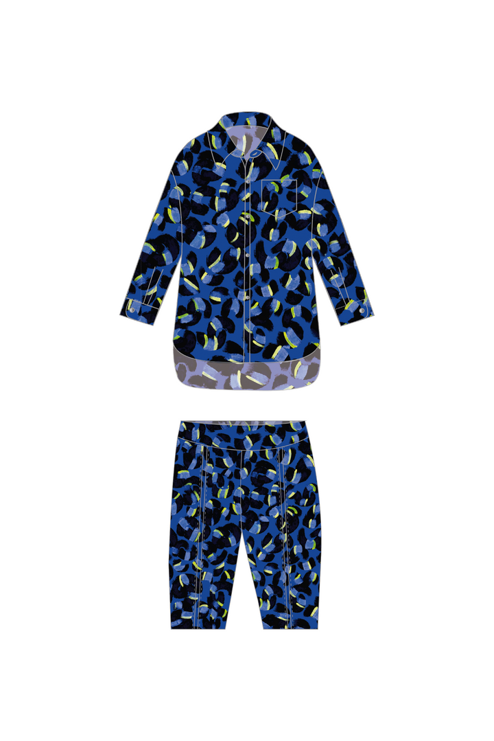 Set Coral in Blue