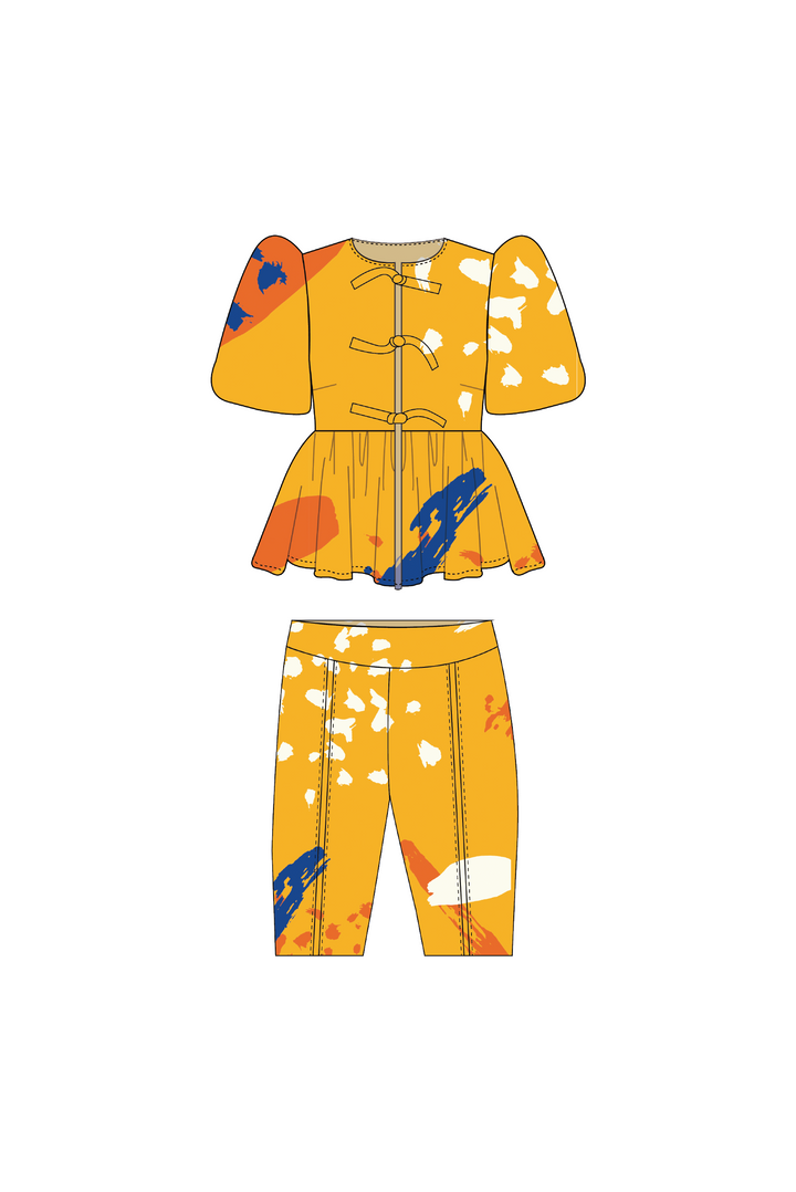 Set Messy Yellow