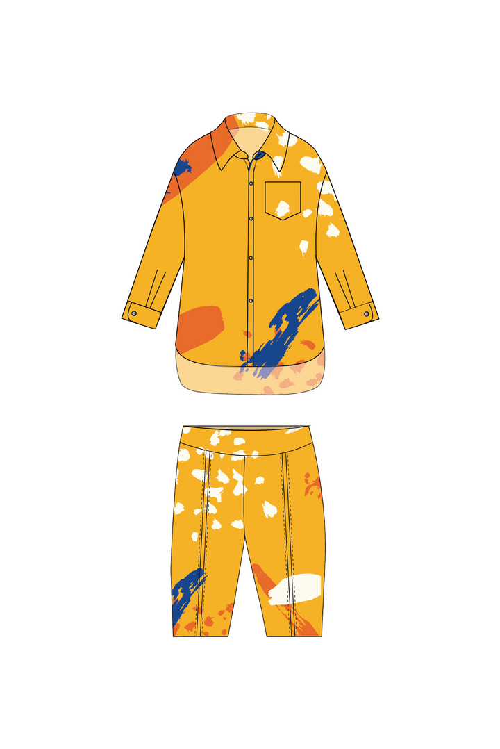 Set Messy Yellow