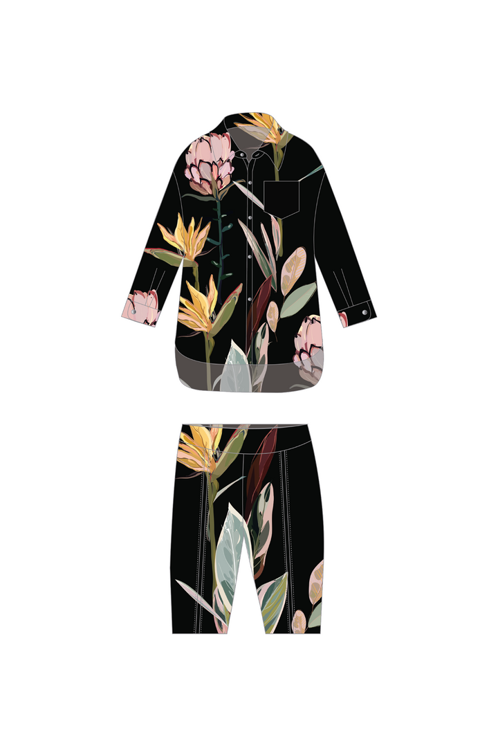 Set Tropical Black