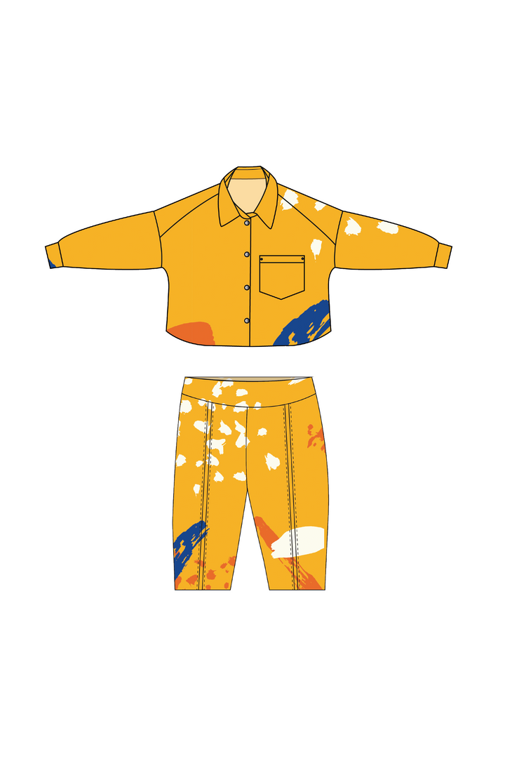 Set Messy Yellow