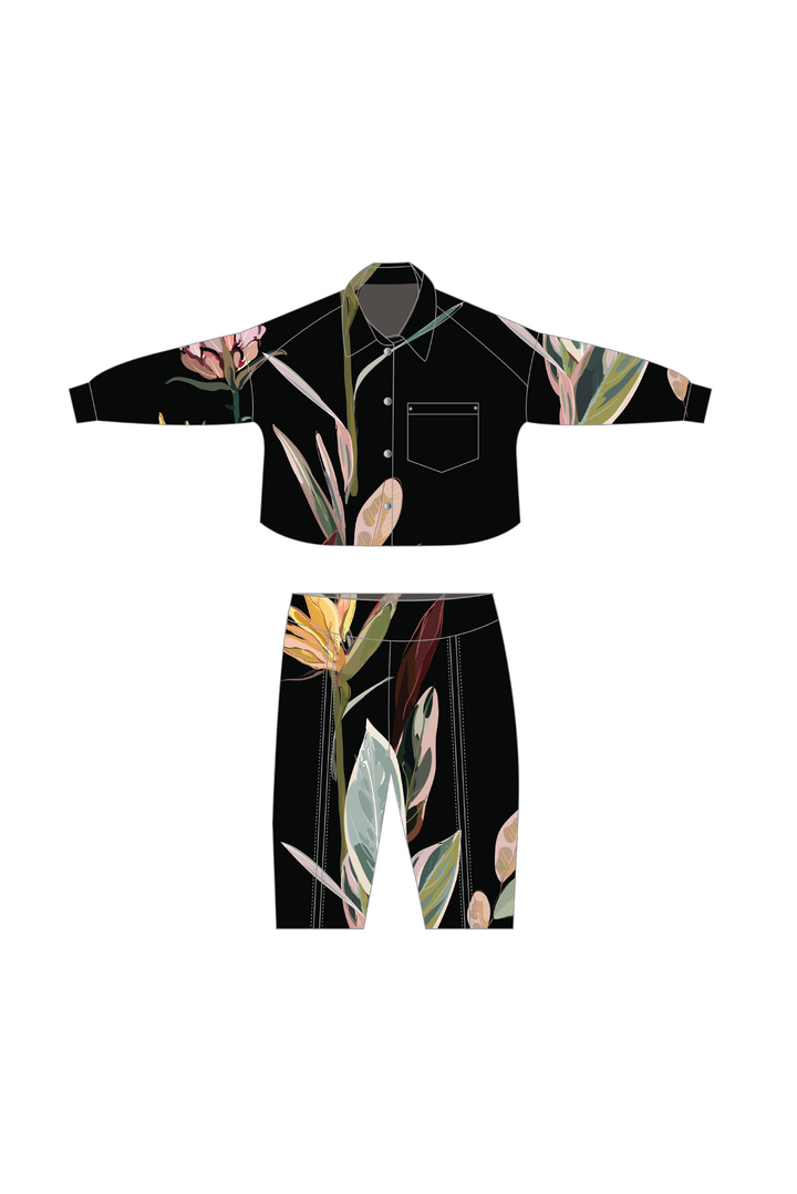 Set Tropical Black