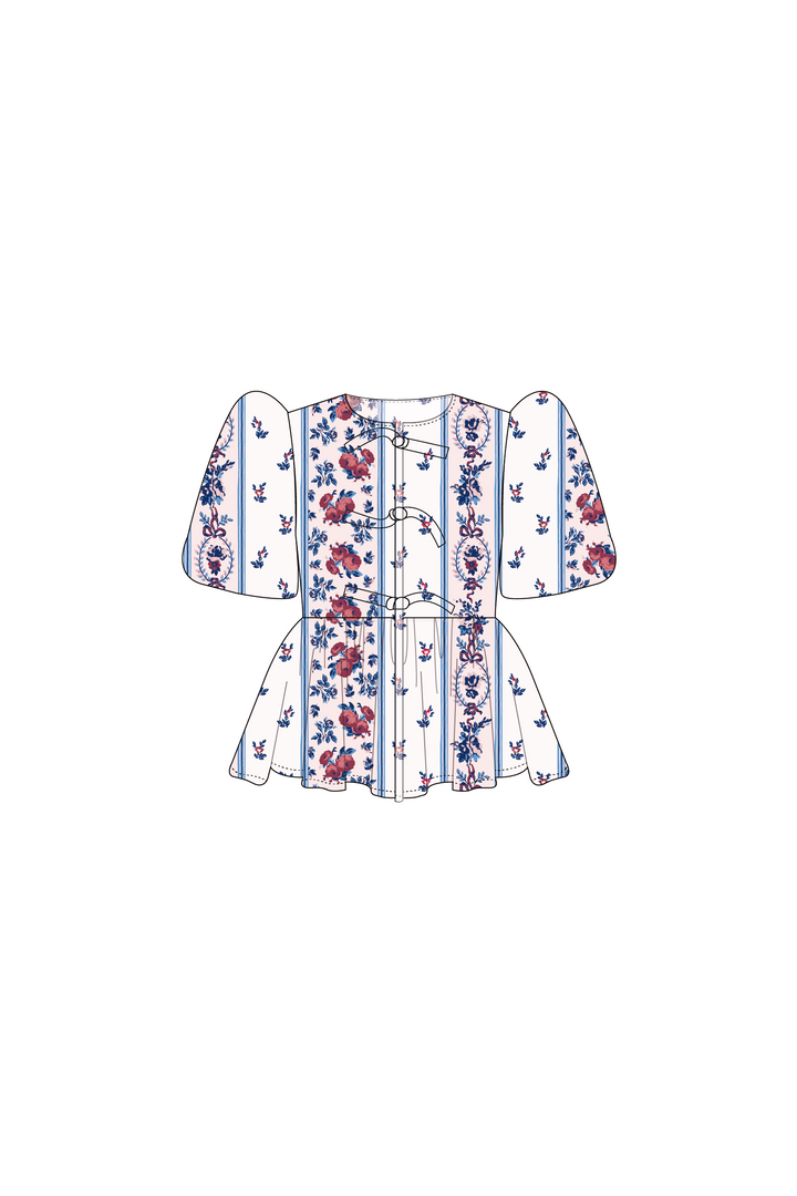 Blusa Manga Globo