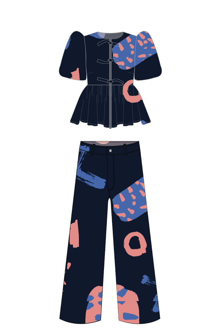 Set Xoxo Blue