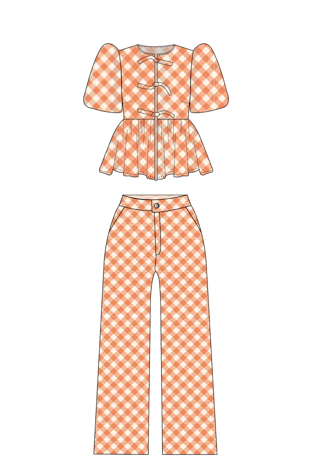 Set Mandarina Chess