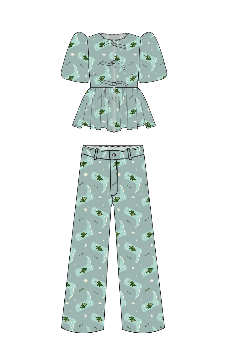 Set Daisy Boots