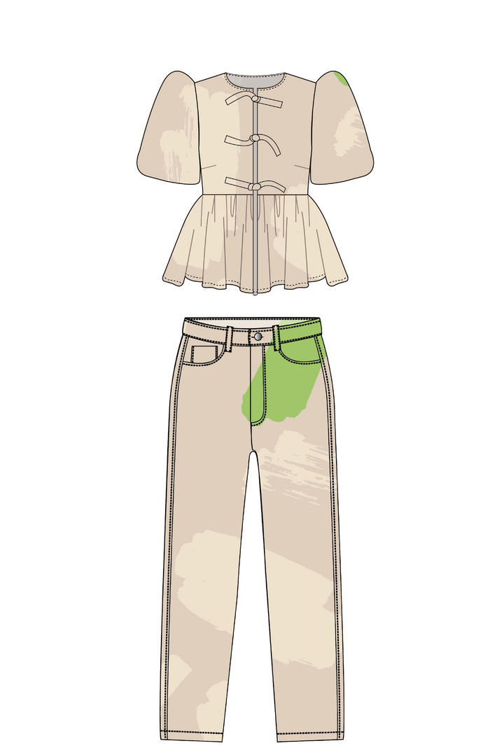 Set Beige in Trouble