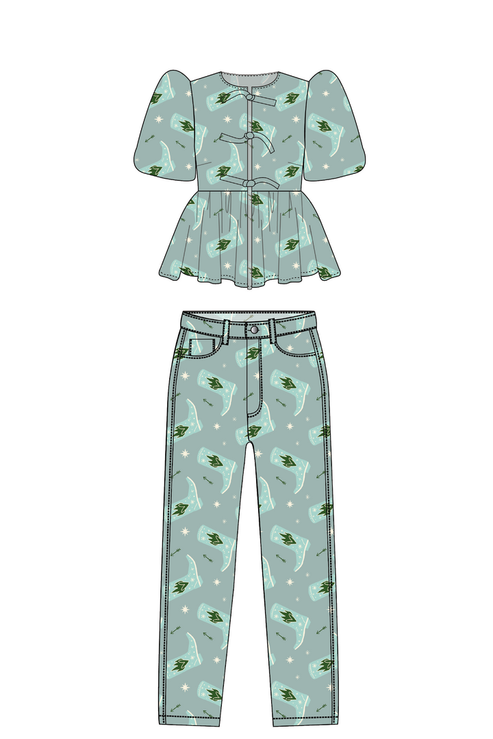 Set Daisy Boots