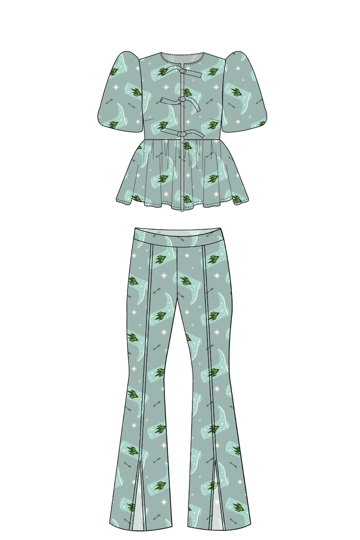 Set Daisy Boots