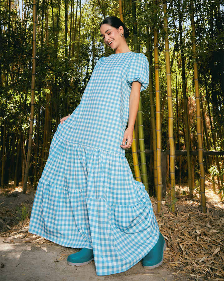 Vestido Manga Corta