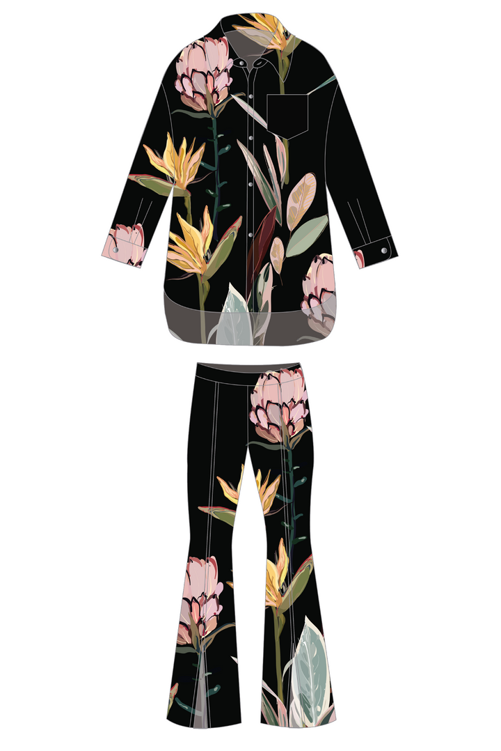 Set Tropical Black