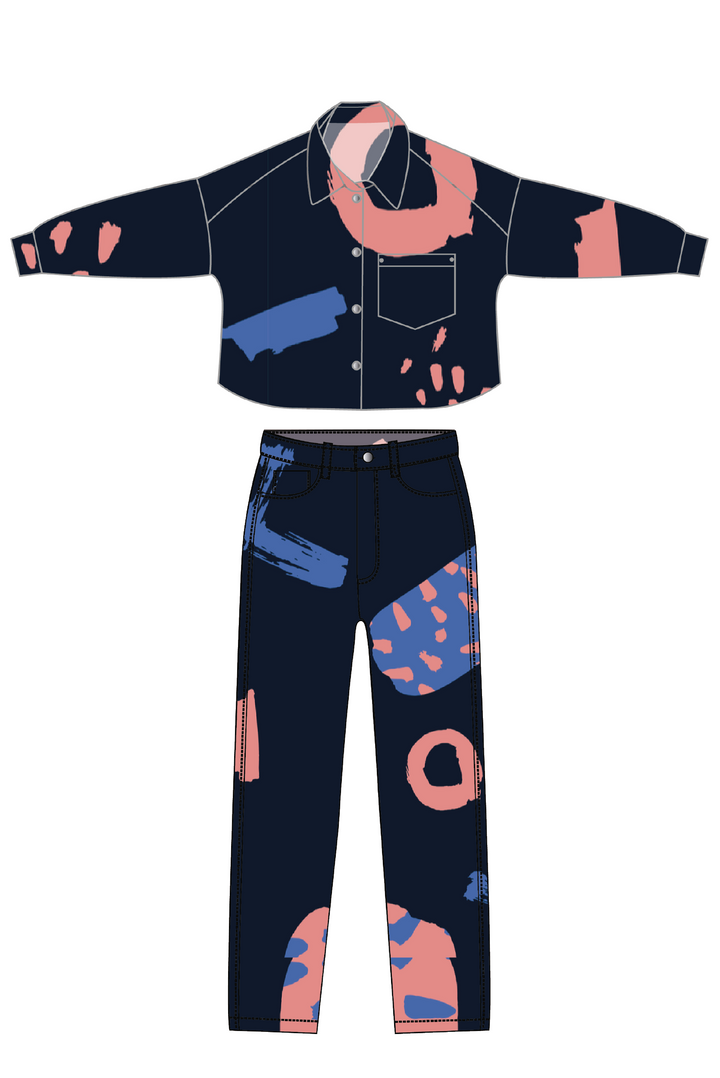 Set Xoxo Blue