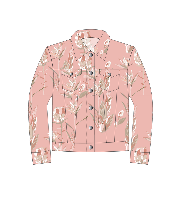 Chaqueta Clásica Tropical Pink