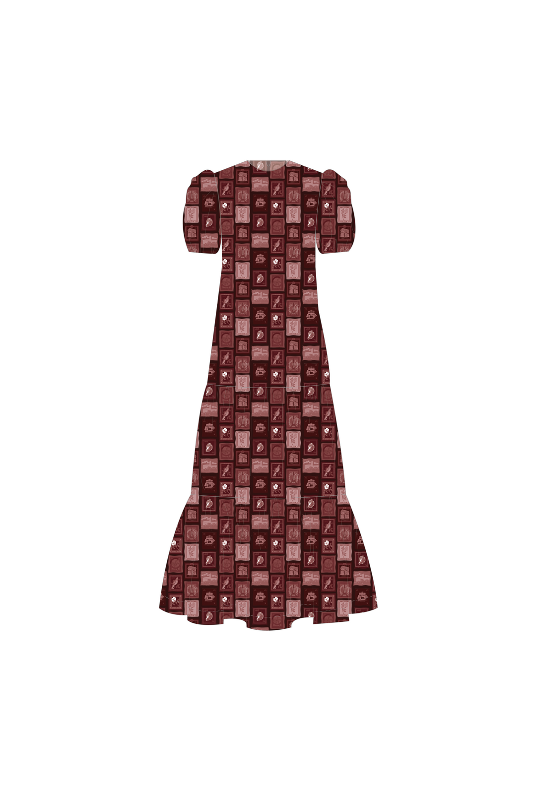 Vestido Manga Corta