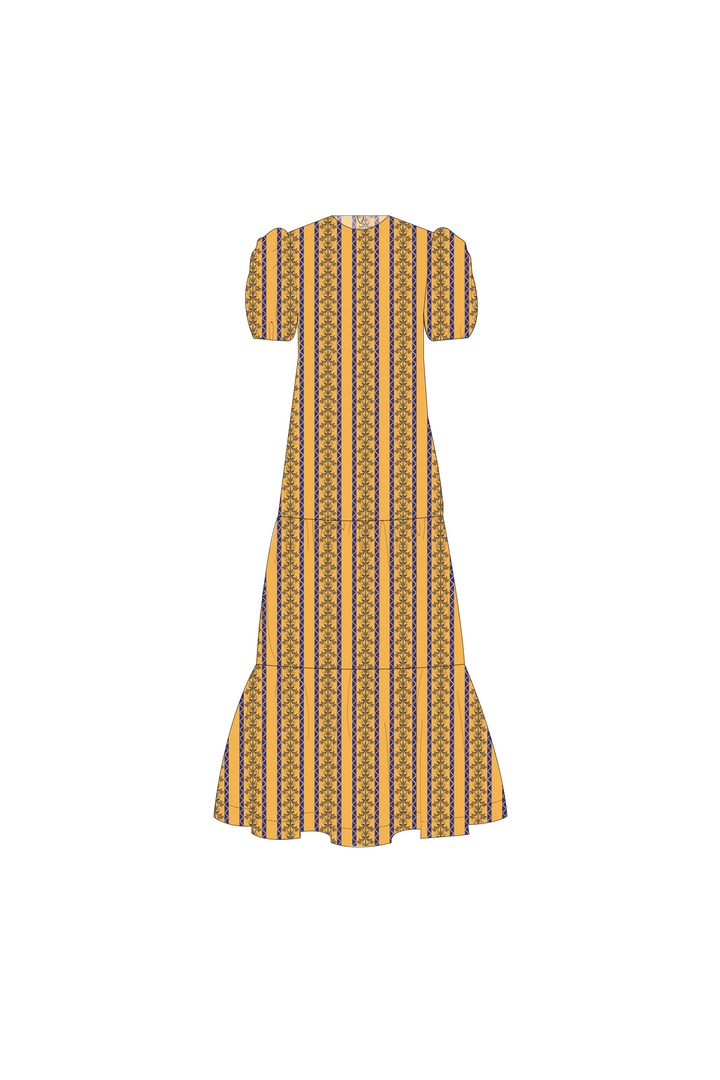 Vestido Manga Corta