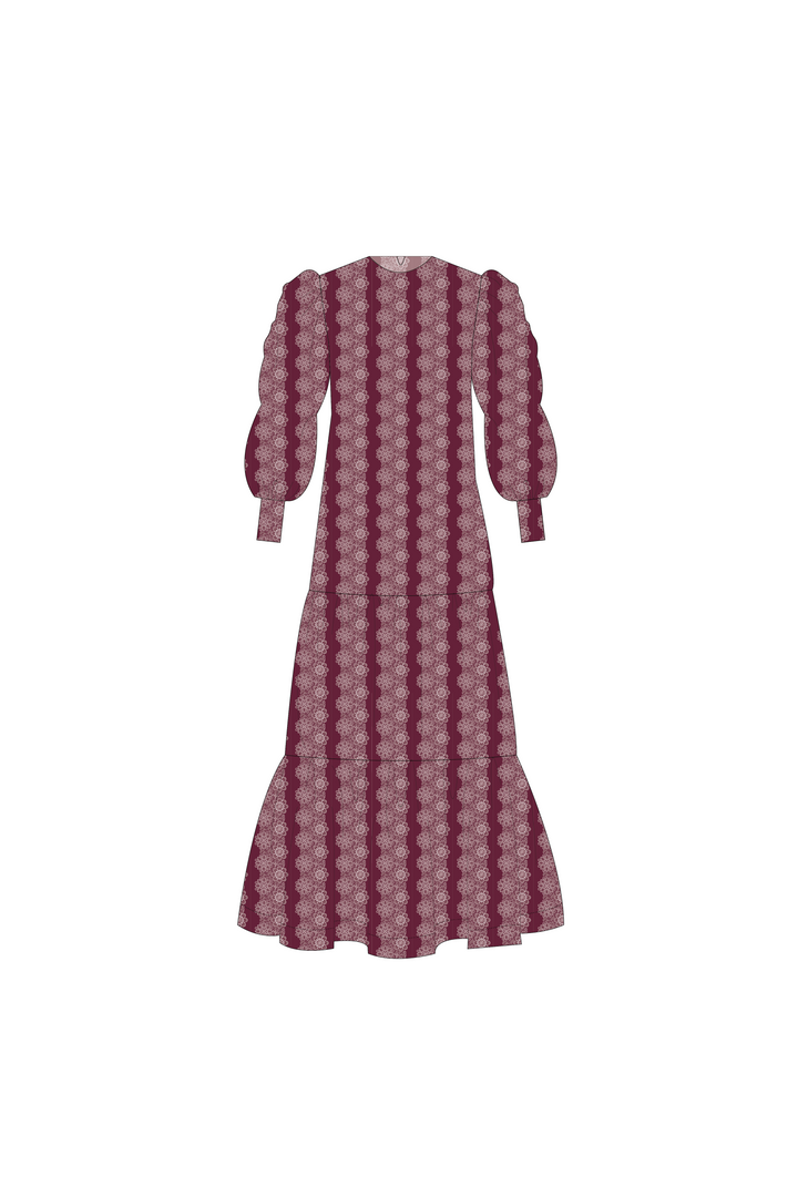 Vestido Manga Larga