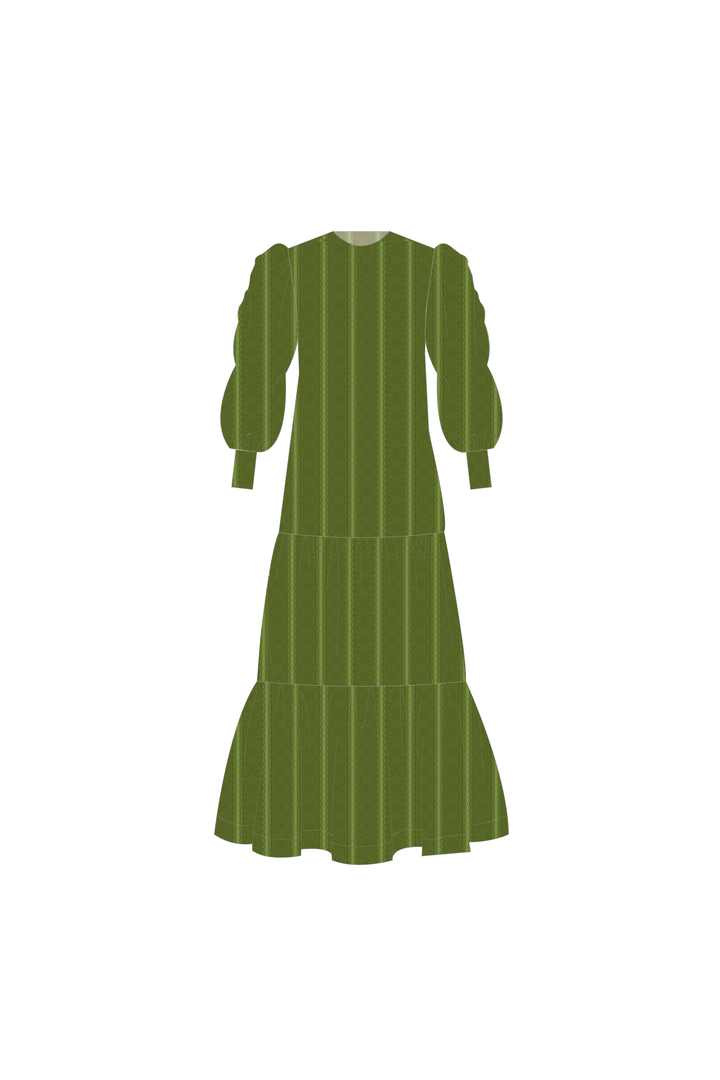 Vestido Manga Larga